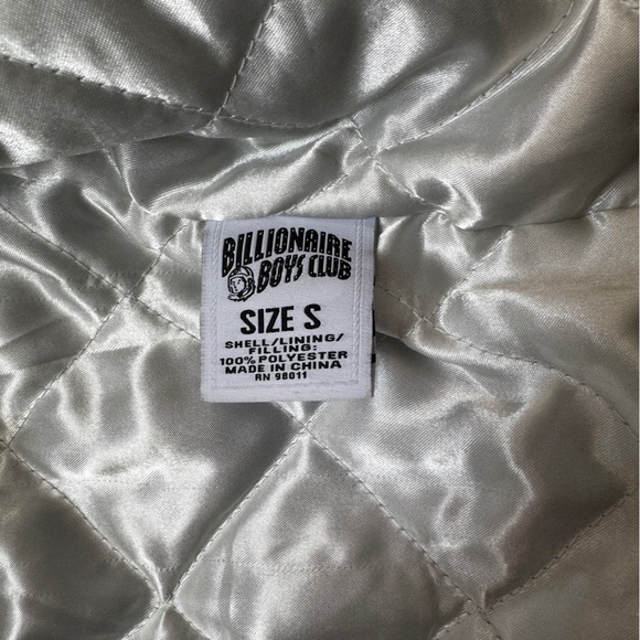 Billionaire Boys Club BBC Astronaut Varsity Jacket - Black/White - Size S - Picture 8 of 13